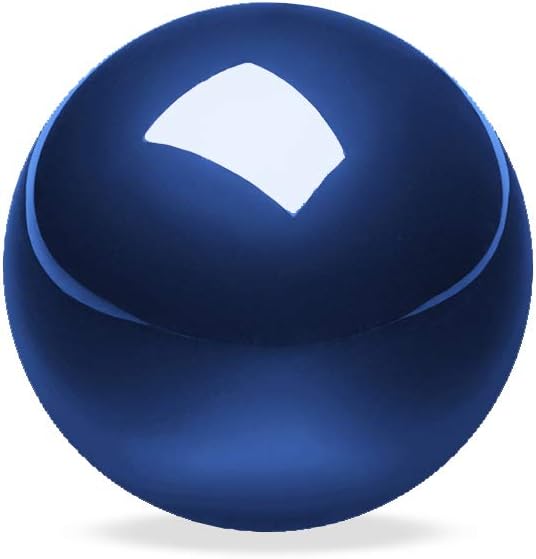 Perixx Peripro-303GB Small Trackball, 34 mm Ball for Perimice and M570, Elecom, Kensington, Glossy Blue, Glänzend-Blau