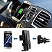Wireless Charger,HTOCINQ Qi Wireless Charging 2-in-1 Car Mount for Samsung Note 5,Galaxy S7/S7 Edge/Plus, Galaxy S6/S6 Edge/Plus and iPhone X,iPhone 8/Plus