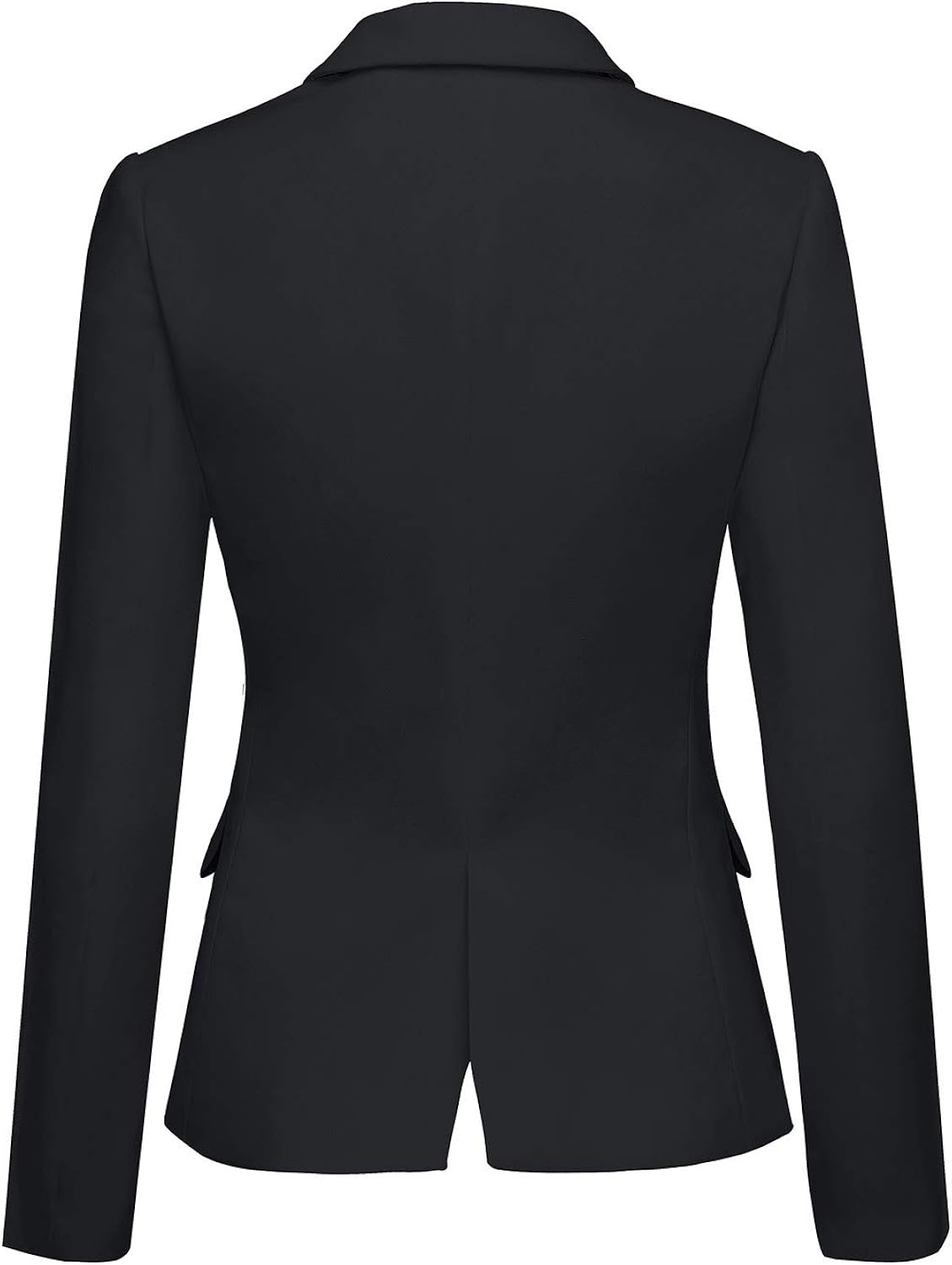 luvamia Women's Long Sleeve Formal Notch Lapel Button Down Blazer Pocket Jacket at  Women’s Clothing store
