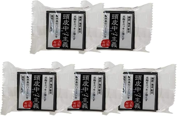Amazon 頭皮中心主義 洗髪石鹸 5個セット 菊星 シャンプー 通販 Amazon 頭皮中心主義 洗髪石鹸 5個セット 菊星 シャンプー 通販