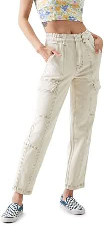 PacSun Women's Bone Utility Cargo Pants 