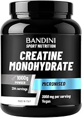 Bandini Creatine Monohydrate Powder 1kg Pure Micronised Unflavoured view 1