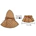 LETHMIK Womens Floppy Straw Hat Summer Beach Brimmed Ladies Crushable Sun Hat Khaki