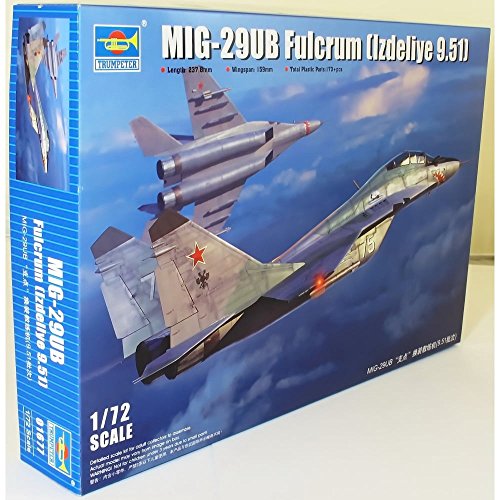 Trumpeter Mig-29Ub Fulcrum (Izdeliye 9.51) 1/72 Aircraft Model Kit