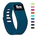 Teslasz Fitness Tracker, Sleep Monitor Calorie Counter Pedometer Sport Activity Tracker for Android and IOS Smart Phone (Dark Blue)