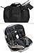 Ultimate Arms Gear Stealth Black Smith & Wesson S&W 9mm .22 .357 Sig 38 Special .40 S&W .45 ACP GAP Discreet Dual Tactical Hand Gun Handgun Revolver Case Bag Rag Holds 2 Pistols with 6 Interior Double Stack Single Mag Magazine Pockets and Carry Handle