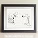 Lone Star Art Pen Pals - Winnie the Pooh and Christopher Robin 11x14 Unframed Nursery Art Print