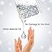 Maxdara Case for iPhone 6 Plus iPhone 6S Plus Glitter Liquid Case TPU Bumper Anti-Shock Sparkle Floating Bling Pretty Girls Women Case for iPhone 6 Plus 6S Plus 7 Plus 8 Plus 5.5 inches (Silver)