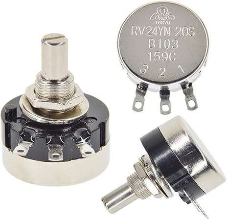 Rv24yn20s B101 Potenziometro Da 100 Ohm Amazon It Elettronica