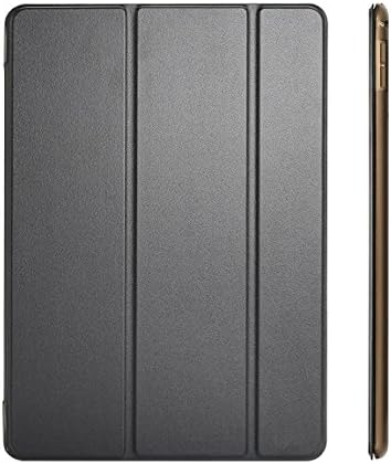 iPad Air 2 Case Cover, Dyasge Smart Case Cover with Magnetic Auto Wake &amp; Sleep Feature and Tri-fold Stand for iPad Air 2 (iPad 6) Tablet,Black