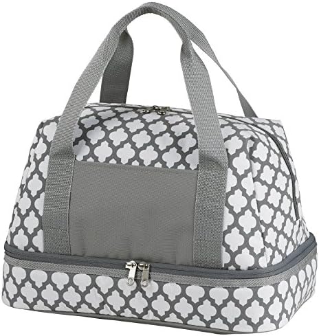 Casserole Carrier with Extra Large Insulated Cooler Top