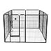 Go Pet Club Heavy Duty Pet Play and Exercise Pen with 8 Panels, 40-Inch