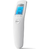 Infrared Forehead Thermometer, maguja Touchless Digital Infrared Thermometer for Adults, Kids, Baby with 3 in 1 Digital LCD Display for Forehead, Body with Fever Alarm and Memory Function