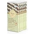 Venchi - Bundle of 6 White Chocolate with Salted Nuts Bars - with Hazelnuts, Pistachios and Almonds, 21.16 oz - 3.52oz each bar - Gluten Free - Family Pack