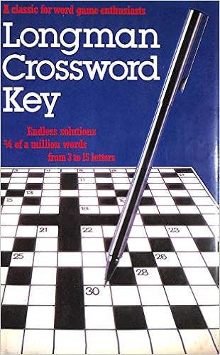 Longman Crossword Key Marshall Evelyn 9780582556201 Amazon Com Books Longman Crossword Key Marshall Evelyn 9780582556201 Amazon Com Books