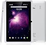 Dragon Touch Y88X Plus 7'' Quad Core Google Android 4.4 KitKat Tablet PC, IPS Display, HD Screen 1024x600, 8GB, Bluetooth, Dual Camera - Apricot White