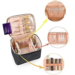 OCHEAL Makeup Bag, Large Travel Cosmetic Bags for
