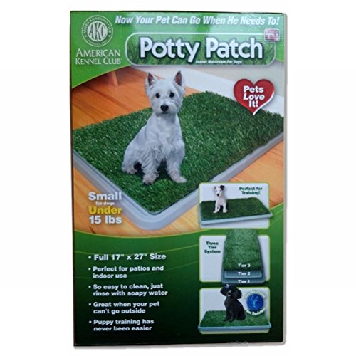 Synturfmats Indoor Pet Potty Pad, 3 Layers Dog Toielt Training Mat 17"x27"