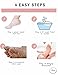 Exfoliating foot peeling mask removes dead skin, detox, heals, repair, smooth, and soften your dry, rough, cracking, callused, feet | Restores healthy feet (1 pack)