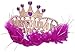 One Rhode Island Novelty Birthday Marabou Princess Pink Tiara