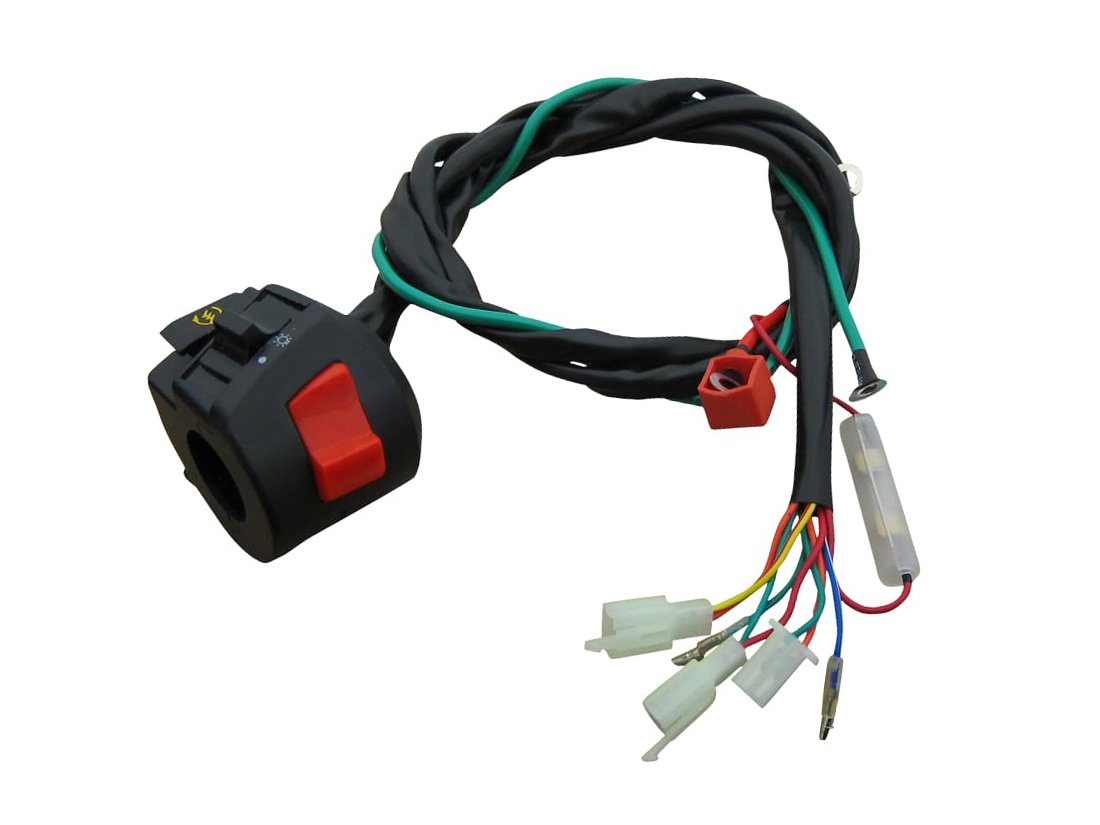 66/80cc Bullet Train Electric Start Engine Throttle Kill