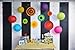 Colorful Party Pack – Birthday Decorations - Outdoor Fiesta – Cinco De Mayo – Baby Shower – Wedding – Bachelorette - Photo Props