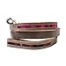 Rustic Mayan Dog Leash (6 feet) Handmade by Hide & Drink :: Tropical Fuchsia