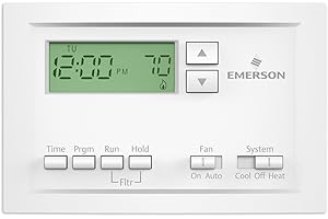 Emerson P210 Single Stage 5-1-1 Day Programmable Thermostat