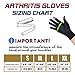 Thx4COPPERr Infused Compression Gloves, Touch Screen Full Finger Arthritis Glove for Writing, Texting, Carpal Tunnel– Non-Slip Silicone Gel for Women/Men