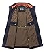 Gihuo Men's Lightweight Quick Dry Outdoor Multi Pockets Fishing Vest