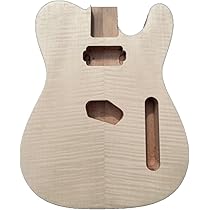 Custom Made Flame maple top TL  テレキャス Amazon.com: Leo Jaymz TL Style Electric Guitar with Flame