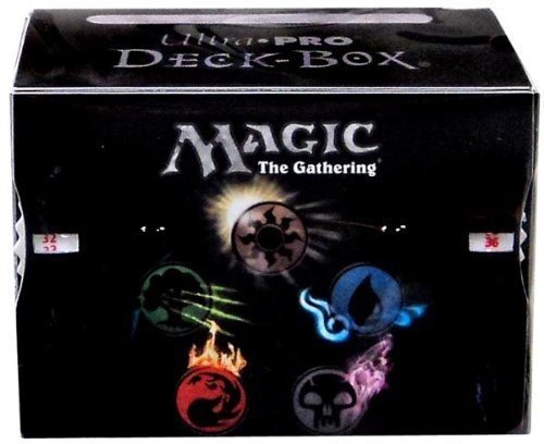 Ultra Pro Magic The Gathering: Mana 4 Symbols Deck Box withLife Counters