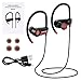 INSMART Bluetooth Headphones, Wireless Headphones, bluetooth headphones with mic, IPX4 Waterproof, HD Sound with Bass, Ear Hooks Design for Running Gym, Long battery life for iPhone7 Android