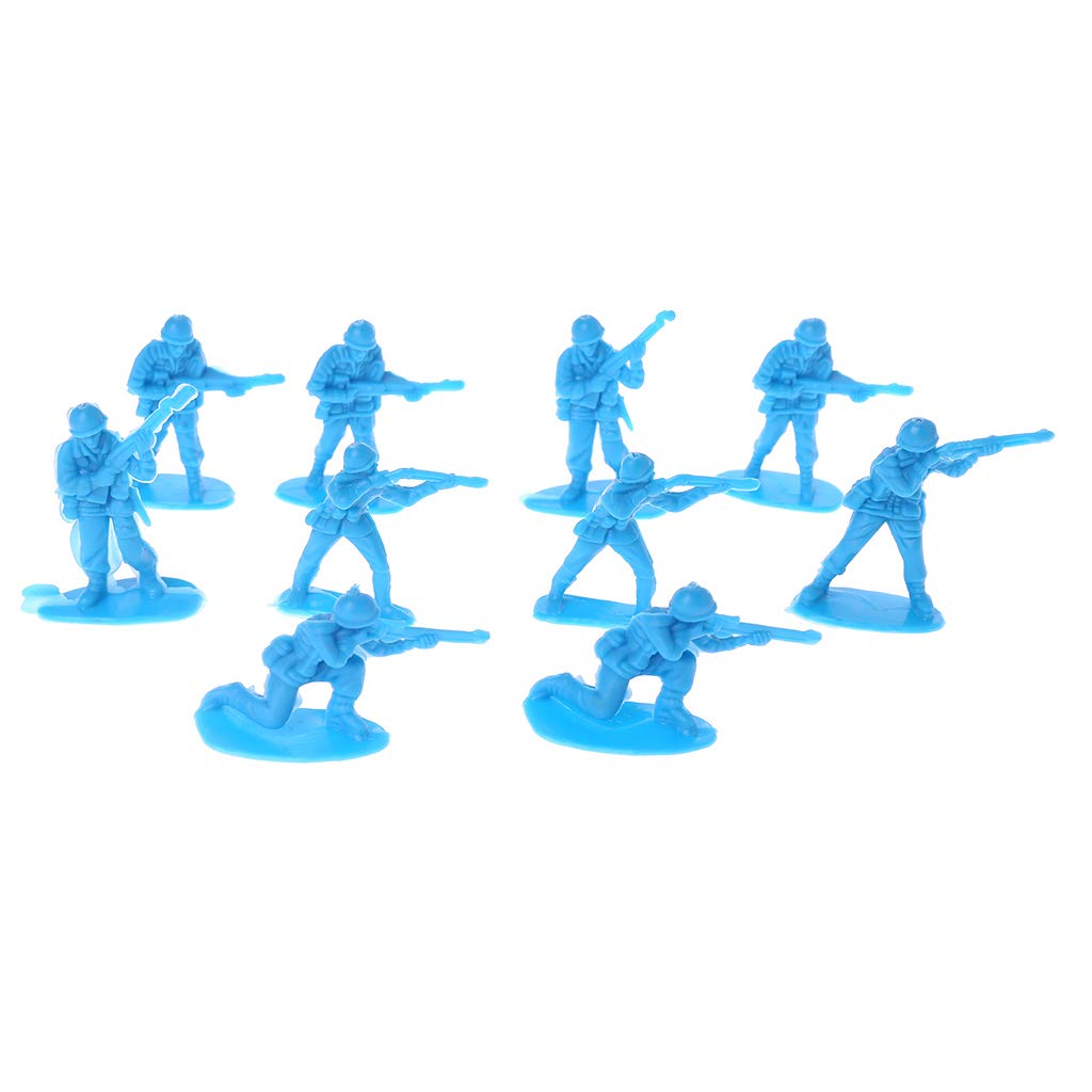blue toy soldiers
