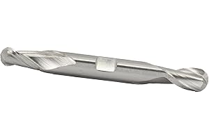 Drill America 3/4" X 3/4" High Speed Steel 4 Flute Double End End Mill, DWC Series