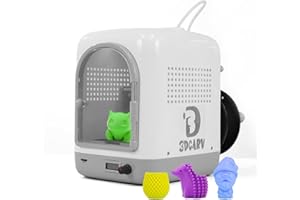 ANSEE 3D Printer for Kids & Beginner, Mini 3D Printers Full Enclosed DIY Printer with Resume Printing and Removable Build Plate Free 1.75mm PLA Filament & TF Card for Home and School Use