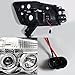 AKKON - For Nissan Titan Armanda Chrome Clear Dual Halo Projector LED Headlights Front Lamps Replacement Pair