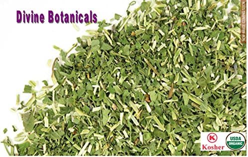 DIVINE BOTANICALS Skullcap Herb Organic Cut & Sifted (4 oz)