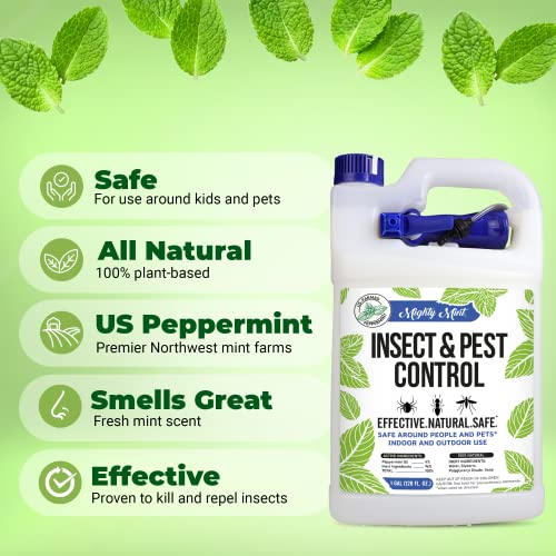 Mighty Mint Gallon (128 oz) Insect and Pest Control Peppermint Oil