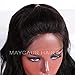 Maycaur Black Lace Front Wigs Loose Curly Lace Wigs for Black Women Heat Resistant Glueless Synthetic Lace Front Wigs with Natural Hairline Lace Frontal Wigs for Fashion Women