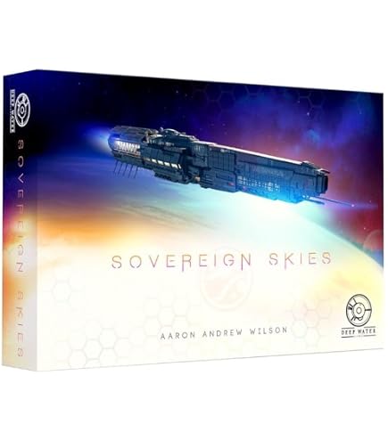 Deep Water Games: Sovereign Skies Erweiterungs-Box – Strategie-Brettspiel-Erweiterung Mit 2 Sätzen (Cosmic Calamity & Tides Of Triumph)