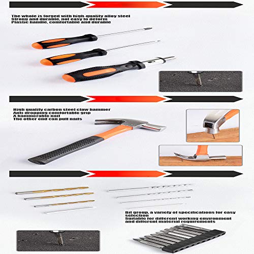 ASWT-Akkuschrauber, Eingebaute Wiederaufladbare Lithiumbatterie, 30 Nm, Drehzahlregelung, LED-Licht. Batterieanzeige… – Bild 6