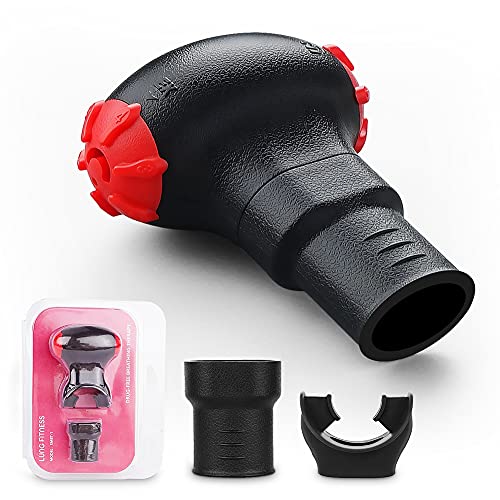 Breathing Lung Exercise Device Trainer for COPD Asthma Athletes Running Deep Inspiratory