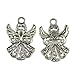 MonkeyJack 50pcs Alloy Filigree Hollow out Angel Charms Pendant Jewelry DIY Crafts Bulk