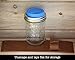 Faux Leather Sleeve with Handle/Travel Mug for Wide Mouth Pint Mason, Canning Jars