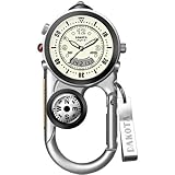 Dakota Watches Angler II, Champagne ANI-Digi EL Dial, Titanium Finish Case