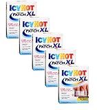 Special pack of 5 ICY HOT BACK PATCH XL 3 per pack