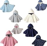 Gaorui Baby Kids Toddler Double-side Wear Hooded Cape Cloak Poncho Hoodie Coat
