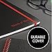 Black n' Red Twin Wire Poly Cover Notebook, 11