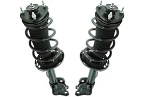 AutoShack Front Complete Strut & Coil Spring | Replacement for 2009-2015 Honda Pilot | 2-PC